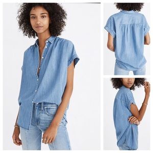 Madewell Central Shirt in Roberta indigo